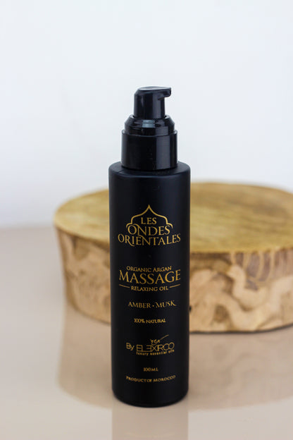 Les Ondes Orientales – Huile d’Argan Parfumée à la Fleur d’Oranger & Musc Ambré